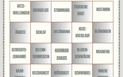Bullshit-bingo – Edition Wechseljahre